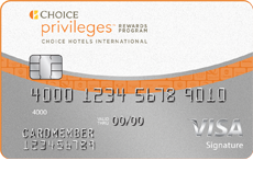 Choice Privileges(Registered Trademark) Visa Signature(Registered Trademark) Card